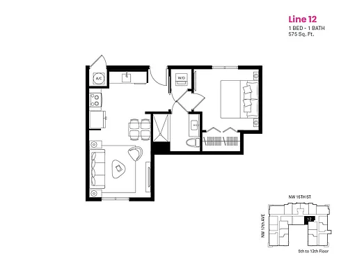 Floor plan Line 12