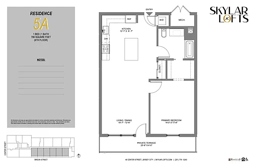 Floor plan 607