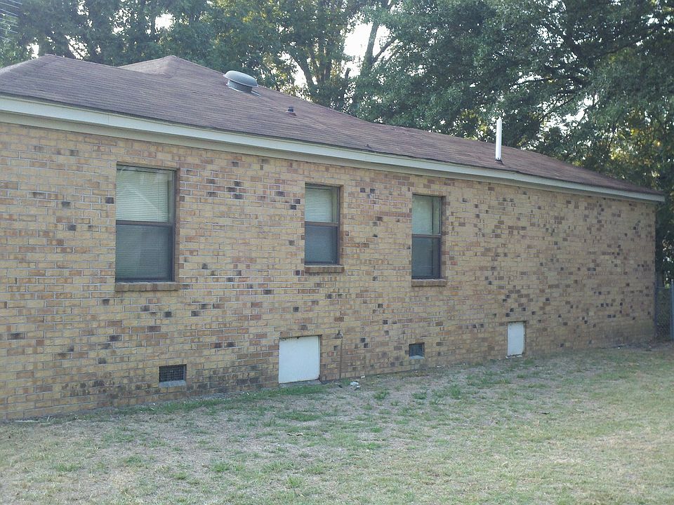 Side view from yard