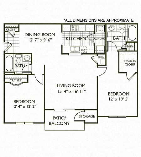 Floor plan The Magnolia