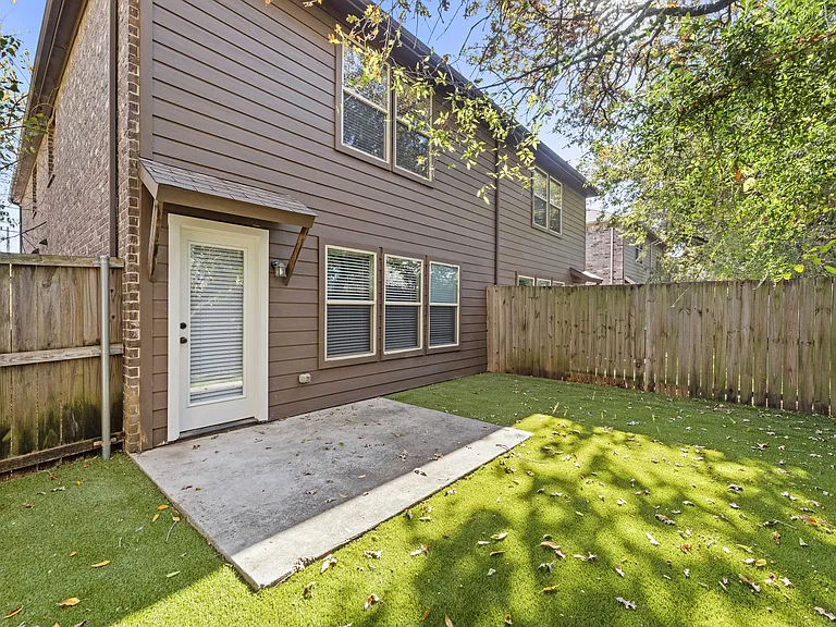 Backyard - Renovated Unit