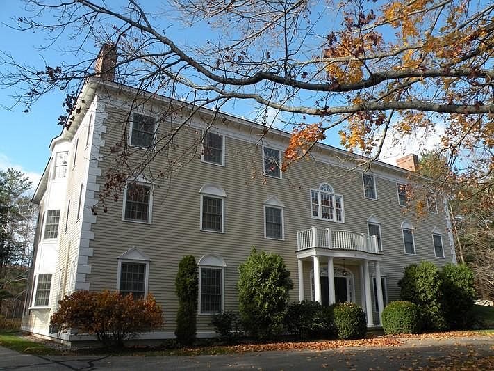 Front of condo building