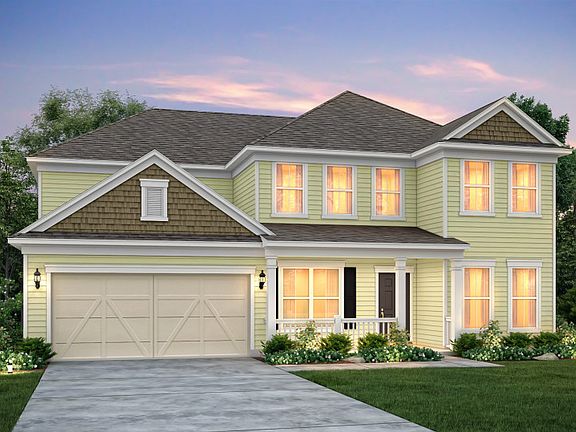 Wingate Exterior 52 features siding, shakes and covered front porch