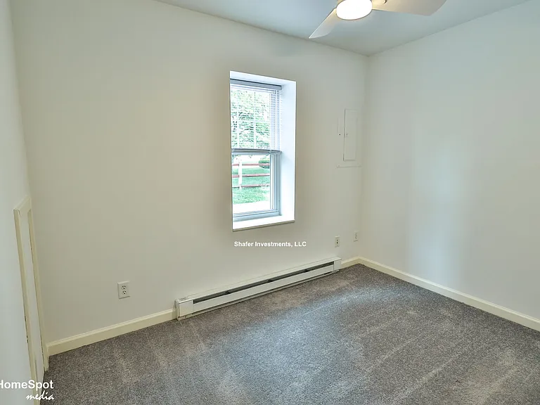 View of the north bedroom (larger room)