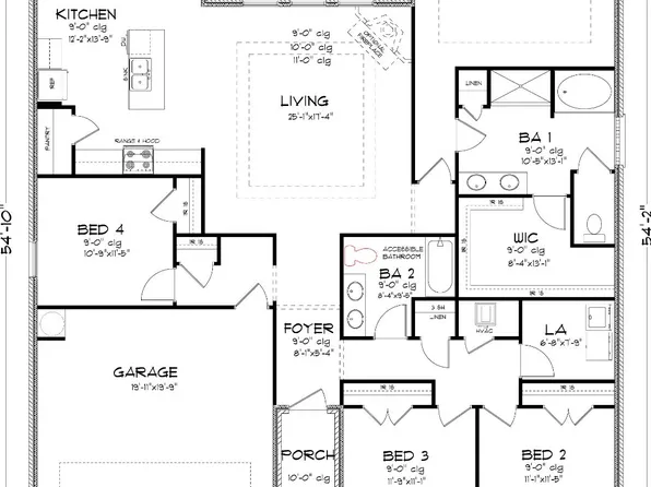 JASMINE Plan, Baldwin County Limited Opportunity Homesites