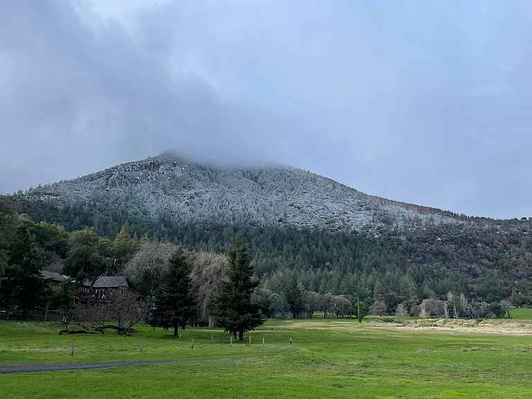Mt Konocti from the Golf Course