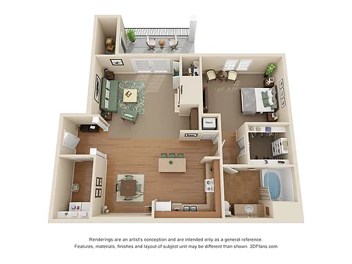 Floor plan Miramar