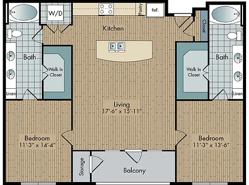 Floor plan E1