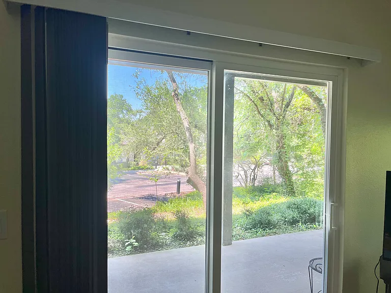 View from family room - Club house right across from Condo
