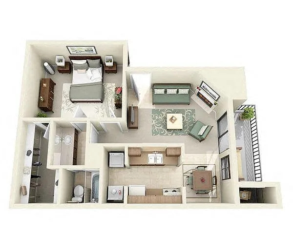 Floor plan Canterbury