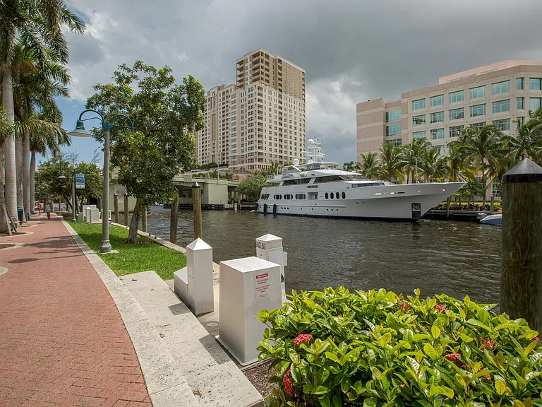 Las Olas Marina is just 2 miles away