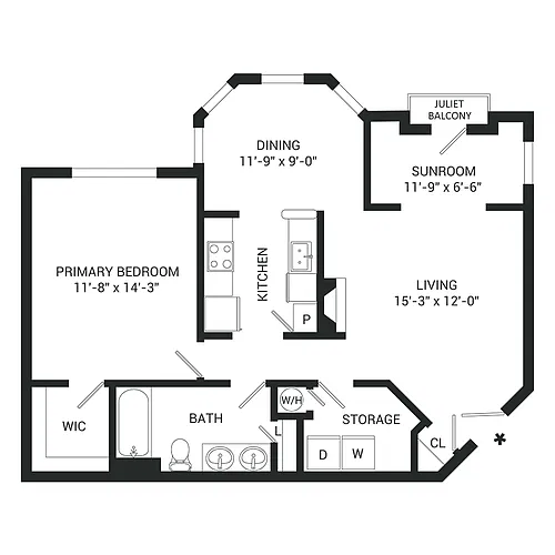 Floor plan A2