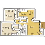 Floor plan Sierra Grand