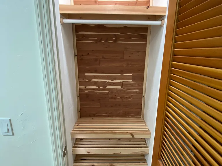 Entry closet