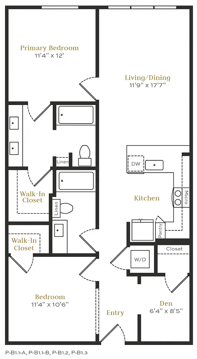 Floor plan B7