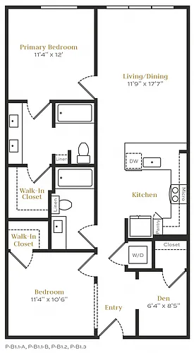 Floor plan B7
