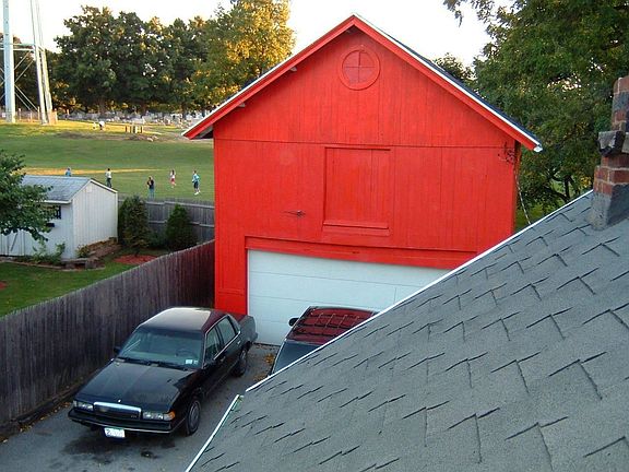 Nice view of the Barn