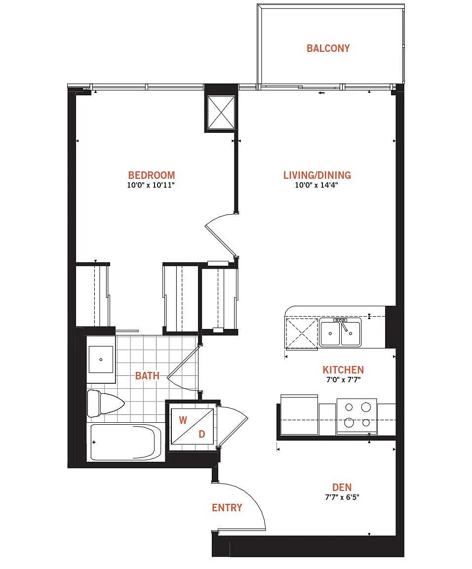 2 bed, $2,400 — Photo 4