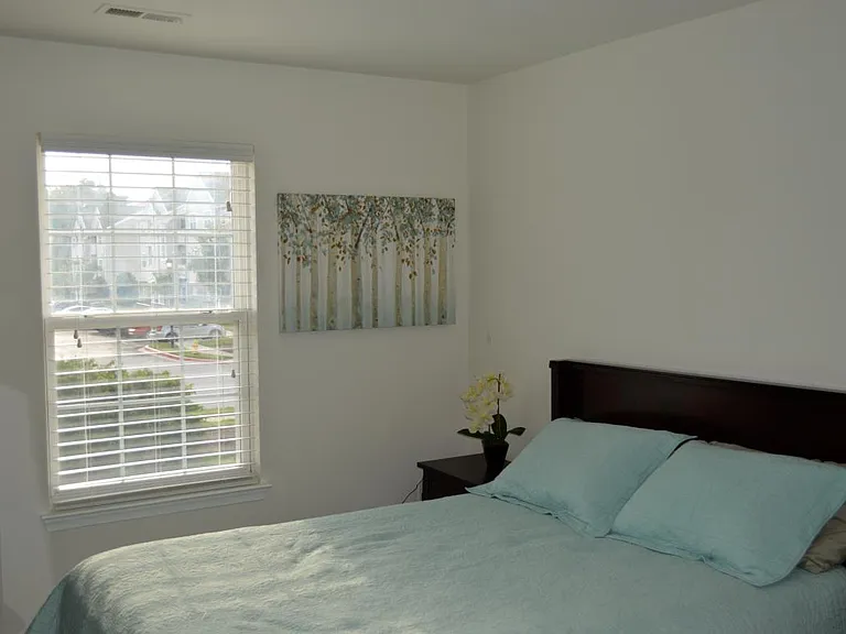 First Bedroom with window view