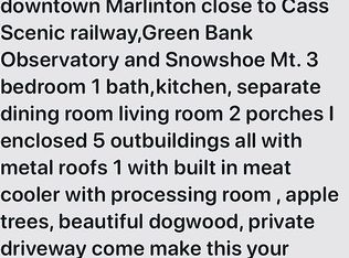 44 Allegheny Ln, Cass, WV 24927