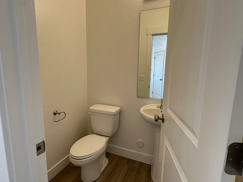 Half bath on main level