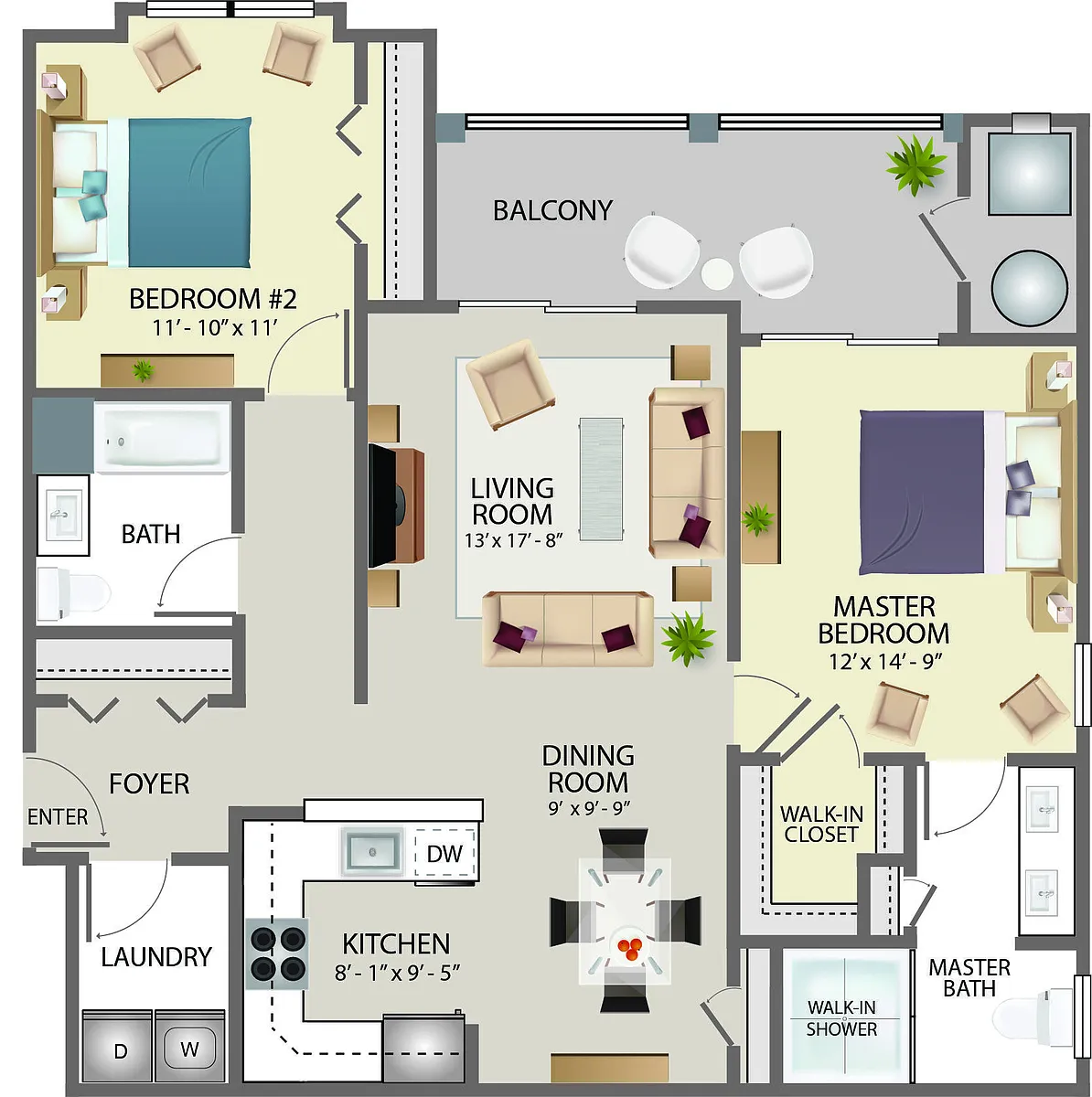 Floor plan Grandview C2