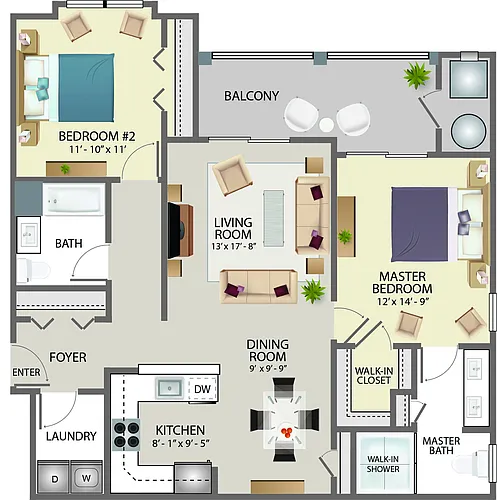 Floor plan Grandview C2