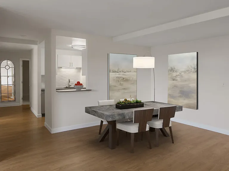 Living Room with Hard Surface Flooring