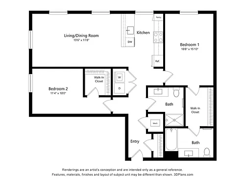 Floor plan 327