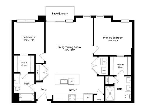Floor plan 02G