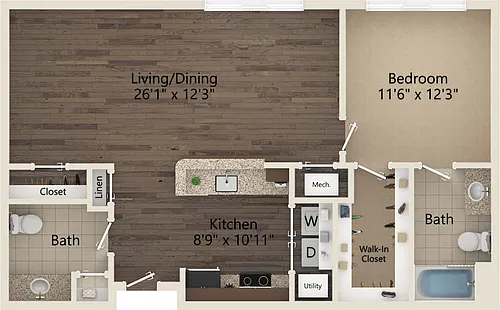 Floor plan Davidson
