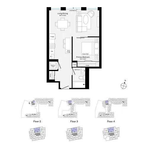 Floor plan W1406