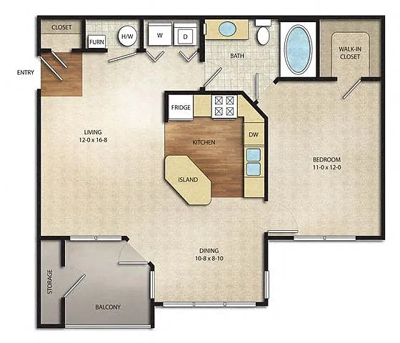 Floor plan Churchill