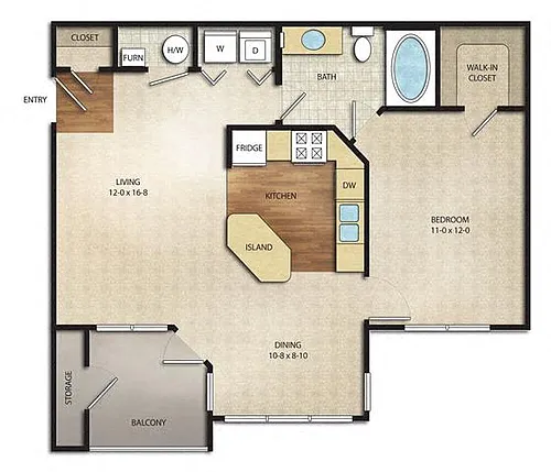 Floor plan Churchill