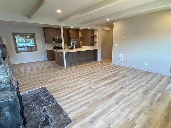 Dining area with open floor-plan