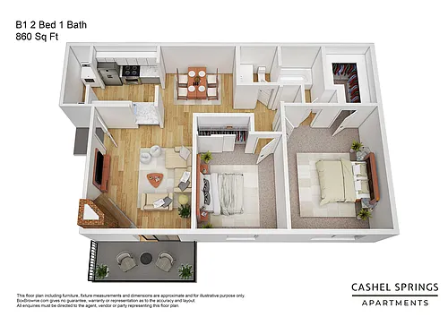 Floor plan B1