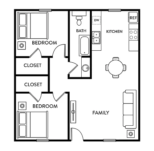 Floor plan Tuscany