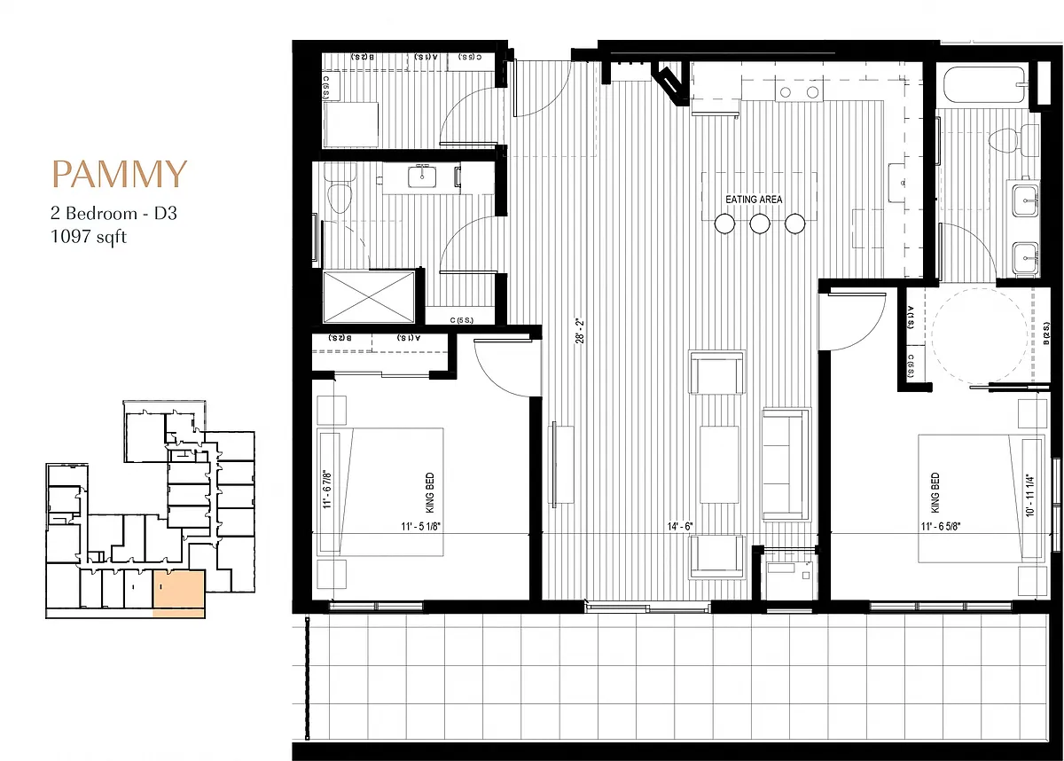 Floor plan Pammy