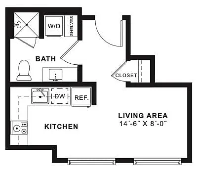 Floor plan The Scene