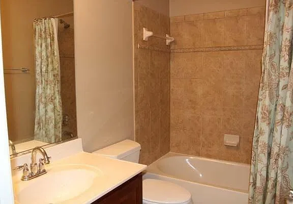 Hallway bathroom