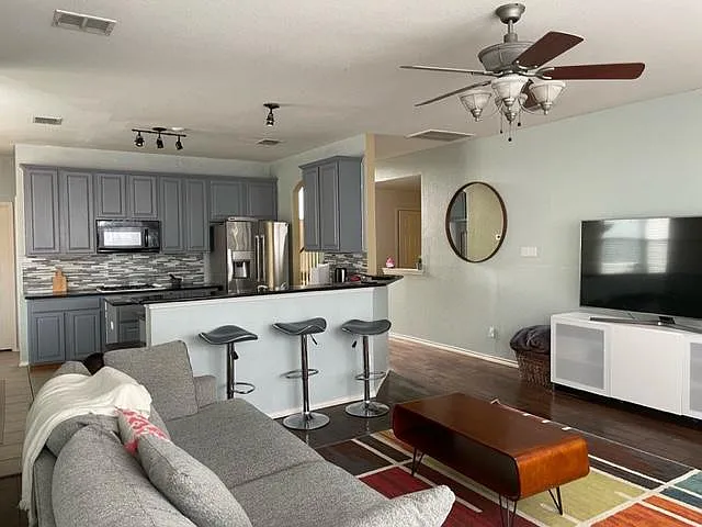 Living Room & Kitchen
