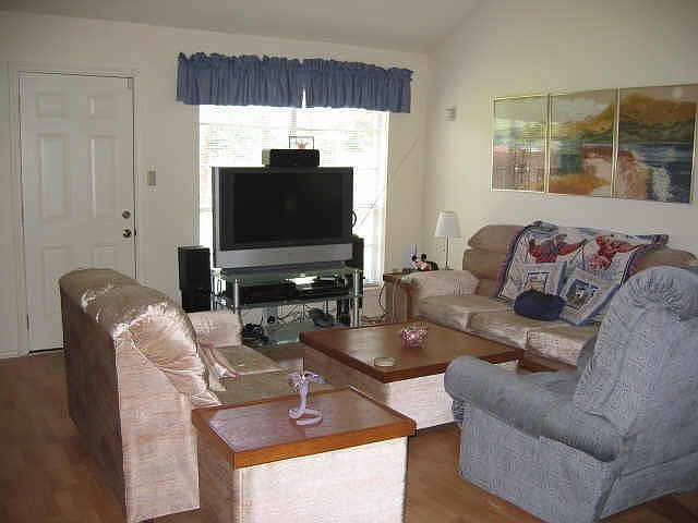 spacious living room
