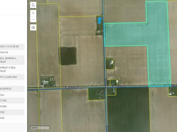9000 Loar Hwy, Blissfield, MI 49228