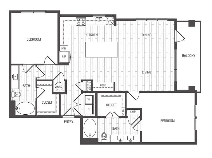 Floor plan B2