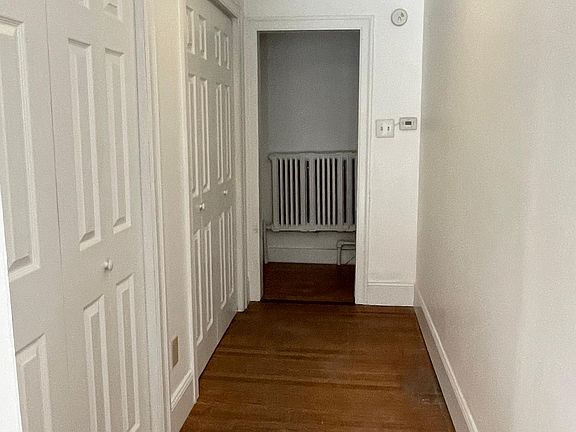 Lots of closet space by the entrance