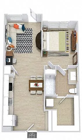 Floor plan Barzona