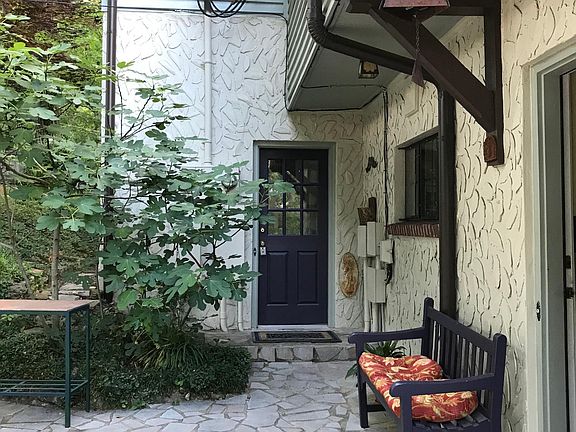 Back door entrance