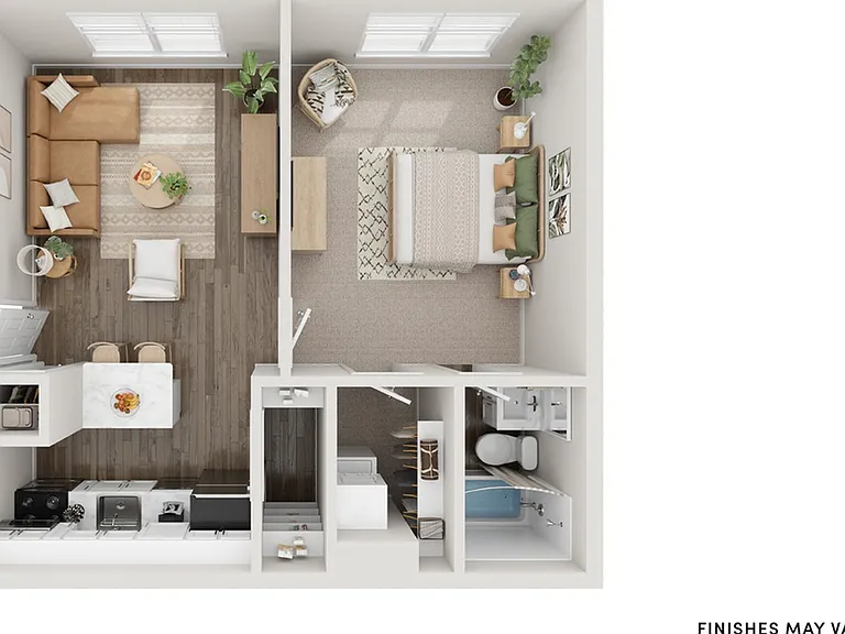One Bedroom | One Bathroom One Bedroom | One Bathroom