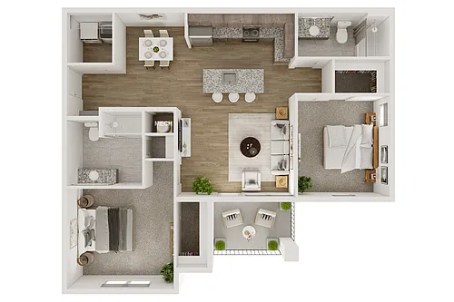 Floor plan The Sequoyah