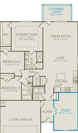 Home Design Layout with Structural Options